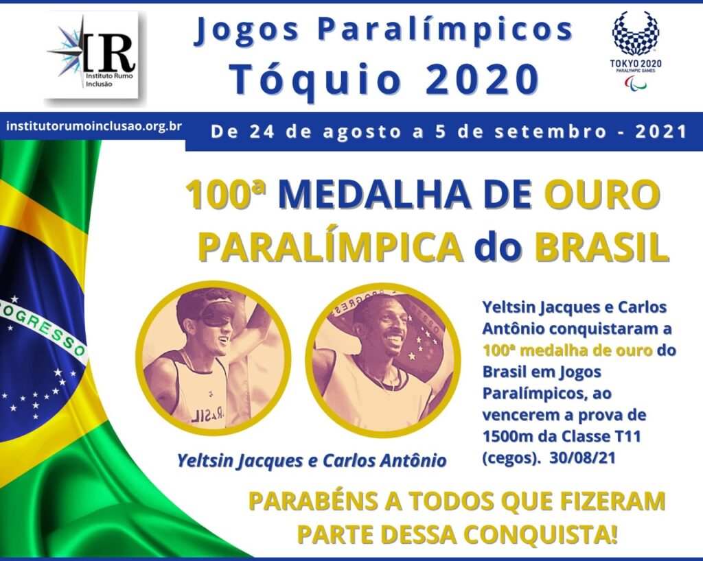 Hoje é o início dos JOGOS PARALÍMPICOS de Tóquio 2020. Venha fazer parte  dessa TORCIDA!!!! – Instituto Rumo Inclusão